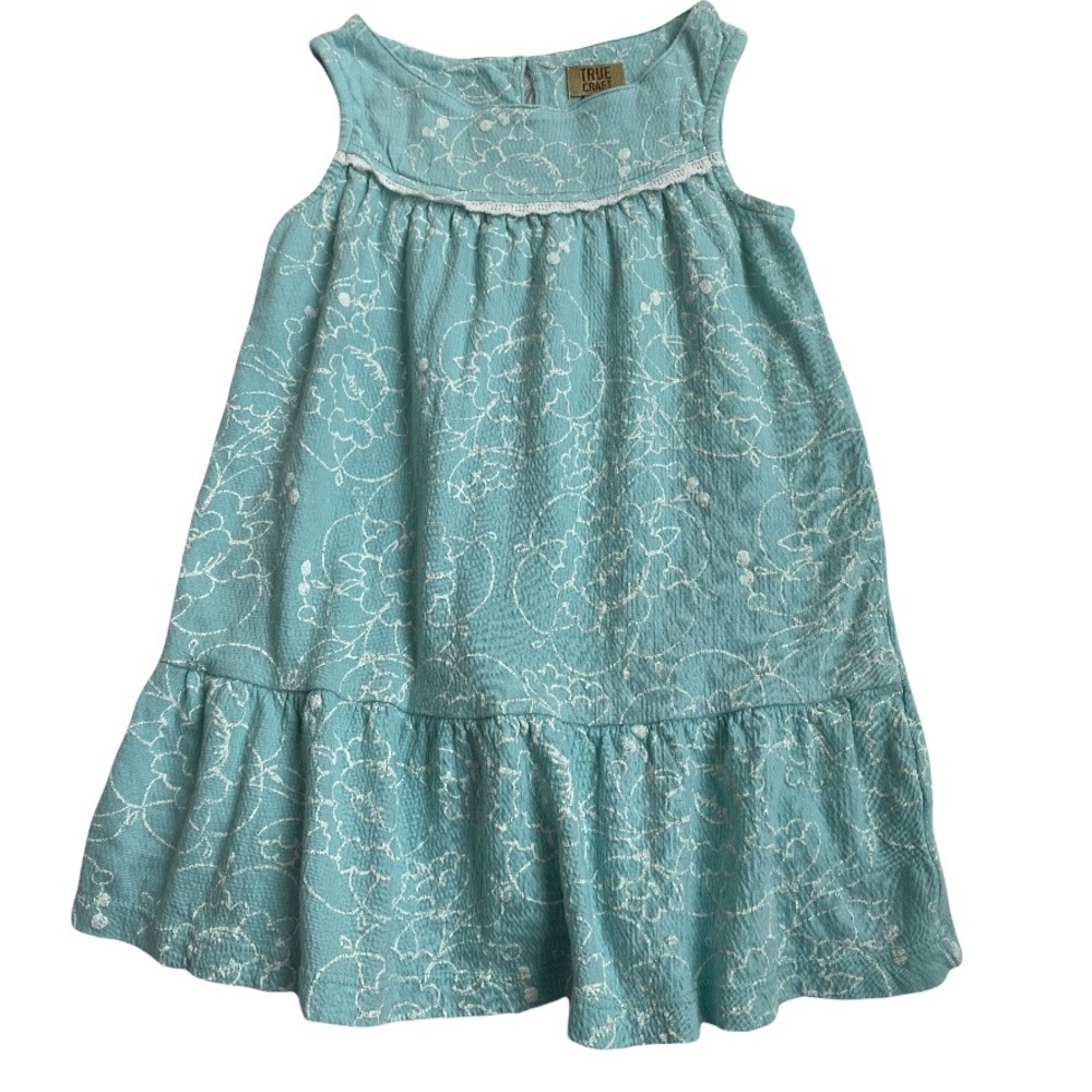 TRUE CRAFT Little Girl Sleeveless Dress. Size: 3T